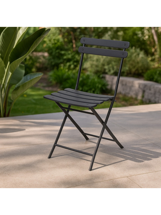 Garden chair KOOPMAN BISTRO CHAIR OVAL FRAME MATT (CK9200750)