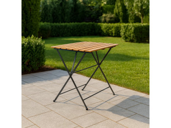 Այգու սեղան KOOPMAN BISTRO SET BLACK FRAME 1PC (F1) (VN3000110)