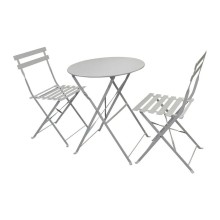 Այգու հավաքածու KOOPMAN GARDEN FURNITURE 3PCS MATT GREY (CK9200950)