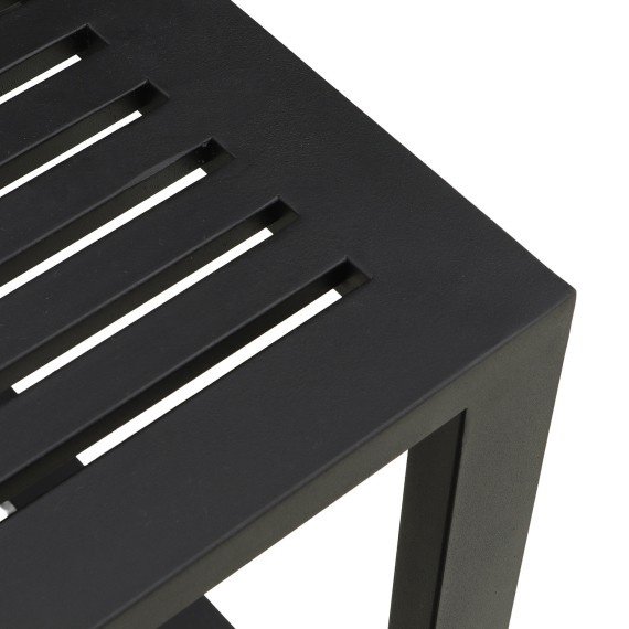 Այգու հավաքածու HOBEL CORNER DECK METAL BLACK/ OXFORD DARK GREY (5) 