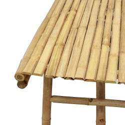 Garden set KOOPMAN FOLDABLE BENCH BAMBOO SET 1+2 (VT8000540/VT8000530)
