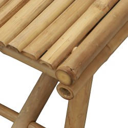 Garden set KOOPMAN FOLDABLE BENCH BAMBOO SET 1+2 (VT8000540/VT8000530)