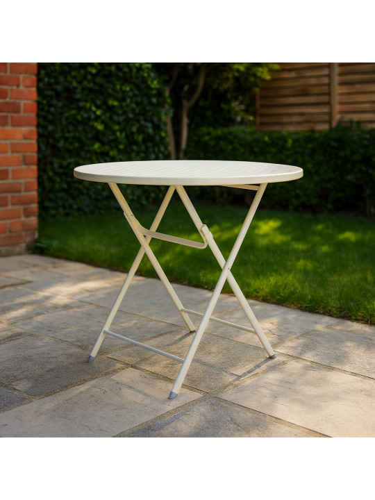 Այգու սեղան KOOPMAN FOLDABLE ROUND DIA 75CM (X71000530)