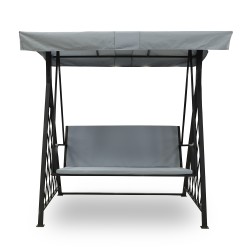Garden rocking chair HOBEL FORTE BLACK METAL (4) 