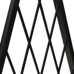 Garden rocking chair HOBEL FORTE BLACK METAL (4) 