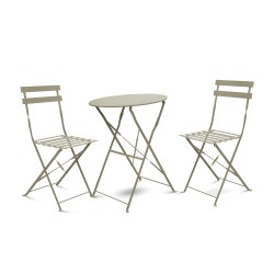 Garden set KOOPMAN FURNITURE 3PC MATT TAUPE (CK9201020)