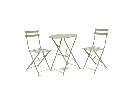 Garden set KOOPMAN FURNITURE 3PC MATT TAUPE (CK9201020)