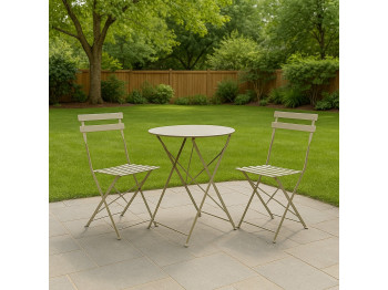 Садовый гарнитур KOOPMAN FURNITURE 3PC MATT TAUPE (CK9201020)