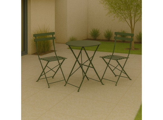 Այգու հավաքածու KOOPMAN GARDEN FURNITURE SET 3PCS (CK9200540)