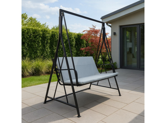Այգու ճոճաթոռ HOBEL JASPER METAL BLACK (4) 