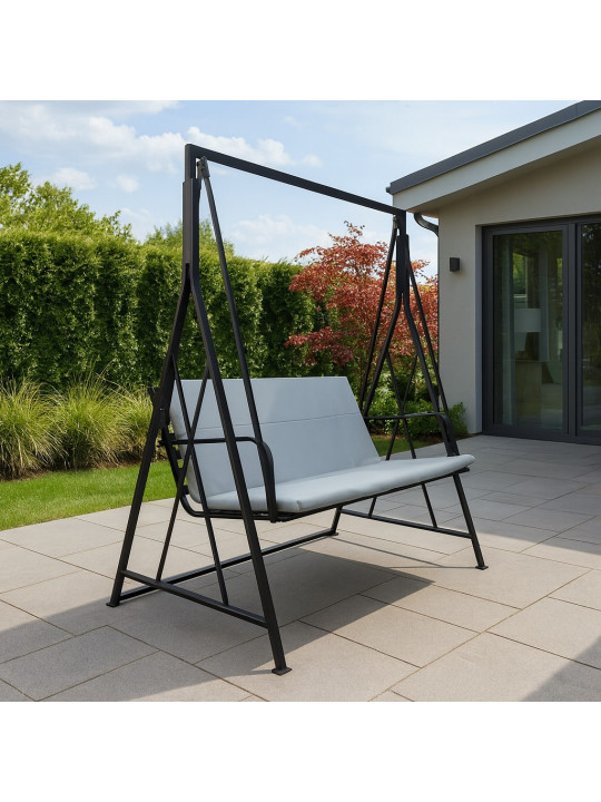 Այգու ճոճաթոռ HOBEL JASPER METAL BLACK (4) 