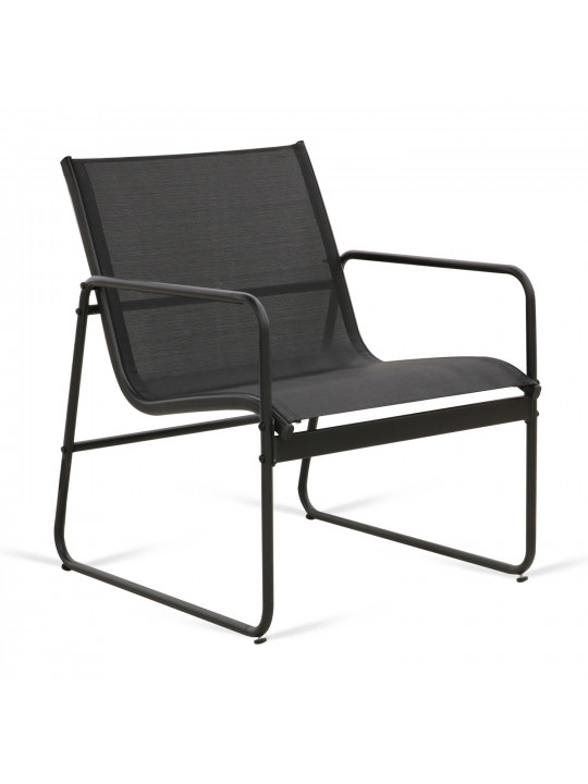 Garden set KOOPMAN FURNITURE SET 4PCS BLACK (X99001650)