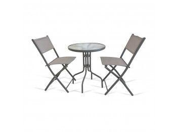 Garden set KOOPMAN GARDEN FURNITURE SET 3PCS (X60000110)