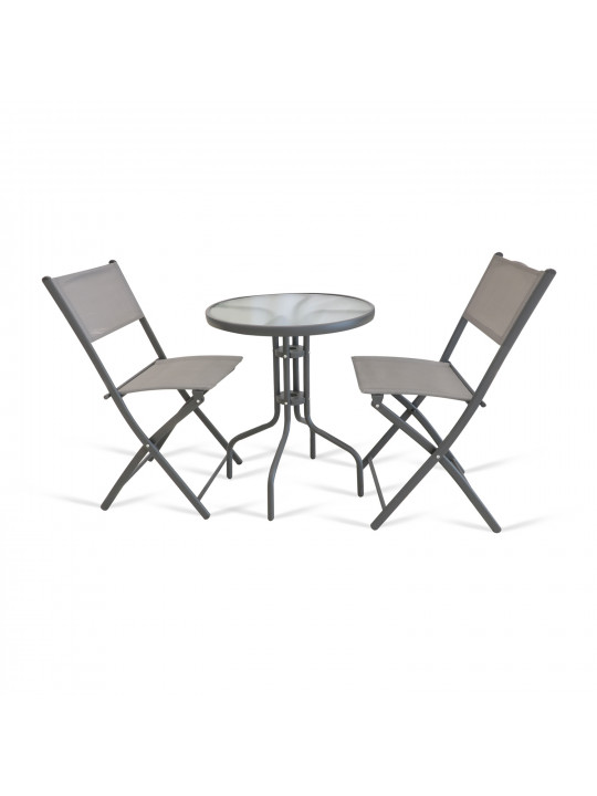 Այգու հավաքածու KOOPMAN GARDEN FURNITURE SET 3PCS (X60000110)
