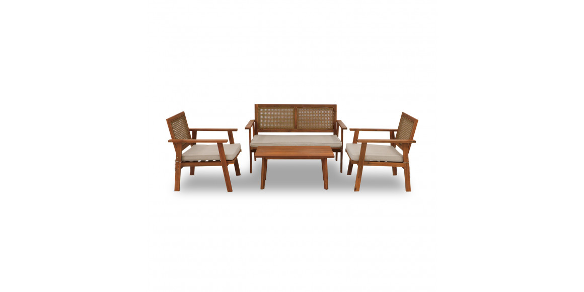Садовый гарнитур KOOPMAN GARDEN FURNITURE SET WOOD (F1) (VM2000050)