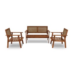 Садовый гарнитур KOOPMAN GARDEN FURNITURE SET WOOD (F1) (VM2000050)