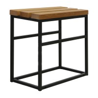 Садовый стол HOBEL LAGOON SID TABLE METAL BLACK/WOOD TIK (1) 