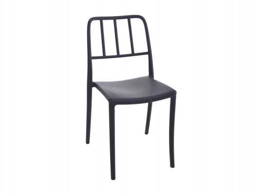 Այգու աթոռ KOOPMAN STACKABLE PP DARK GREY LE5000030