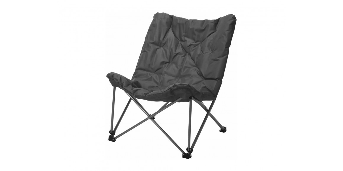 Garden chair KOOPMAN CAMPING CHAIR WITH CUSHION GRE (LE7000020)