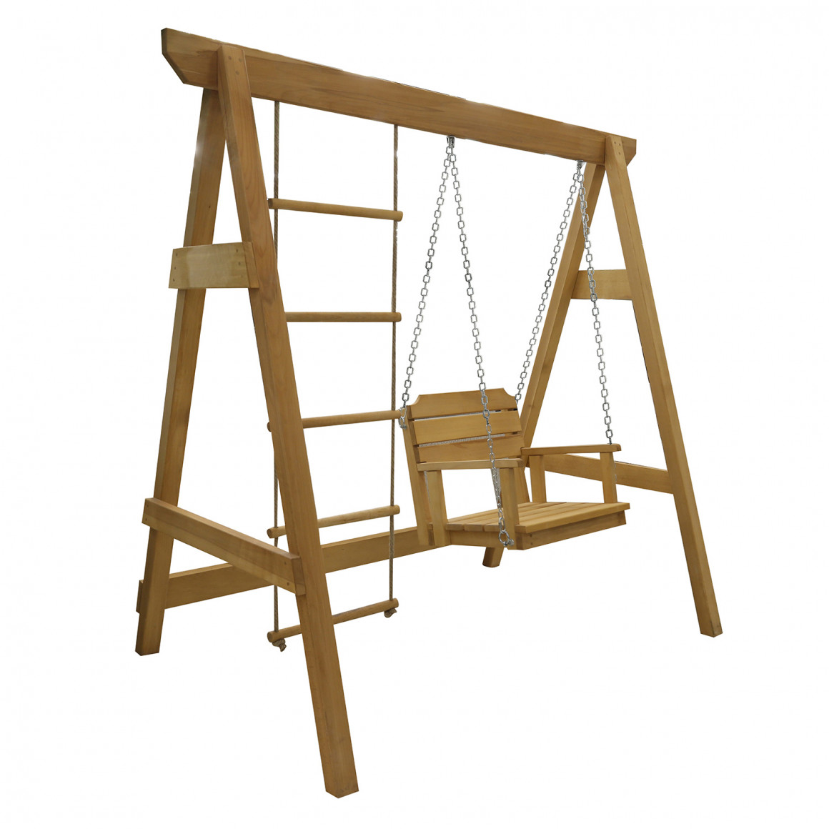 Garden rocking chair HOBEL LUNA WOOD (2) 
