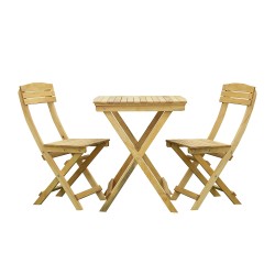 Garden set HOBEL POND 1+2 WOOD TIK (1) 
