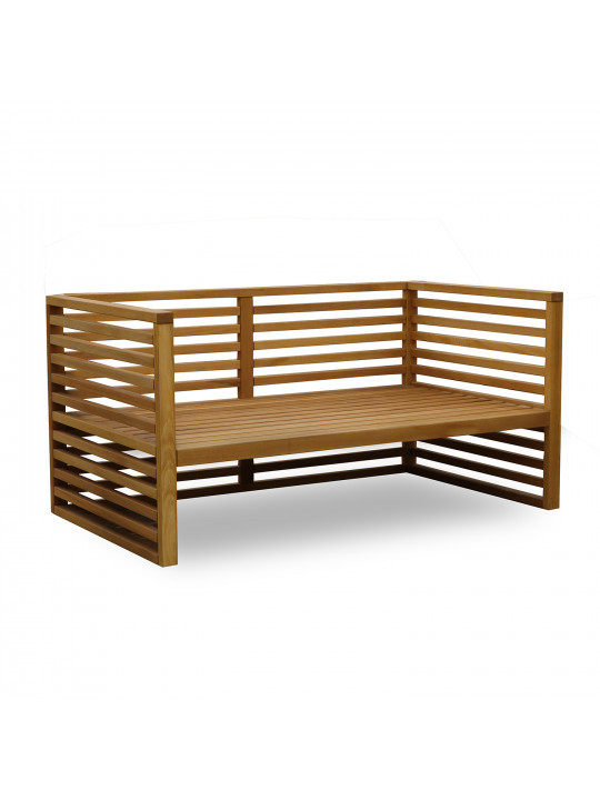 Garden set HOBEL REEF 1+2+1+1 WOOD TIK/DARK GREY (4) 