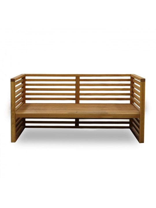 Garden set HOBEL REEF 1+2+1+1 WOOD TIK/DARK GREY (4) 