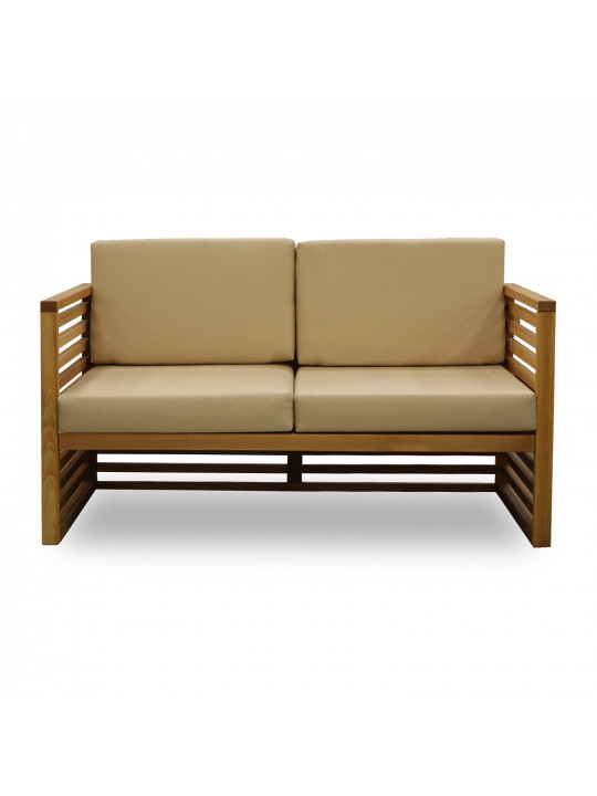 Garden set HOBEL REEF 1+2+1+1 WOOD TIK/DARK GREY (4) 