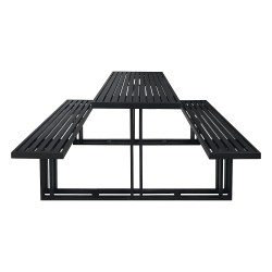 Garden set HOBEL RULER 1 + 2 METAL BLACK (3) 