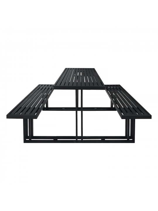 Garden set HOBEL RULER 1 + 2 METAL BLACK (3) 