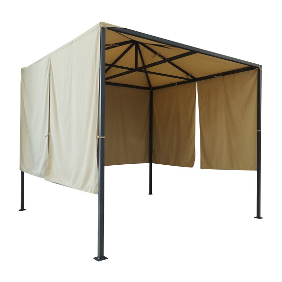 Այգու տաղավար HOBEL STARK METAL BLACK/BRIGE 6010 (5) 