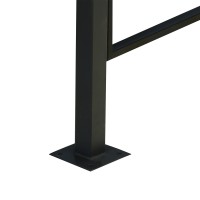 Garden house HOBEL STARK METAL BLACK/BRIGE 6010 (5) 