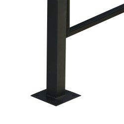 Garden house HOBEL STARK METAL BLACK/BRIGE 6010 (5) 