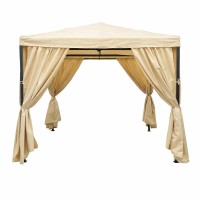 Garden house HOBEL STARK METAL BLACK/BRIGE 6010 (5) 