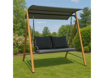 Garden rocking chair KOOPMAN SWINGING CHAIR 3 SEATER (X80000080)