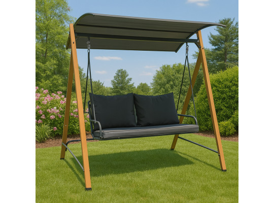 Садовый кресло качалка KOOPMAN SWINGING CHAIR 3 SEATER (X80000080)