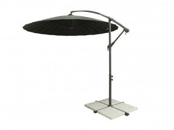 Garden accessories KOOPMAN UMBRELLA BANANA SHANGHAI BLACK (4 STONE) (FC3000400)