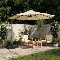 Garden accessories KOOPMAN UMBRELLA ROMA 300CM CREAM 13KG (FD4300900)