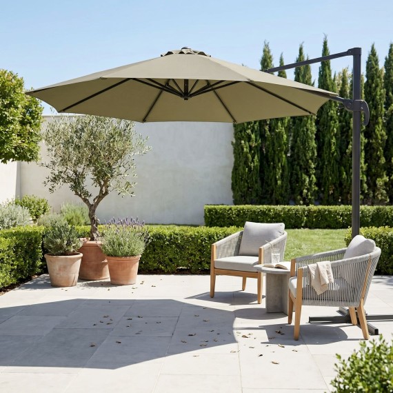 Garden accessories KOOPMAN UMBRELLA ROMA 300CM DARK GREY 13KG (FD4300930)