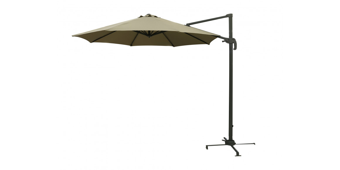 Այգու պարագաներ KOOPMAN UMBRELLA ROMA 300CM DARK GREY 13KG (FD4300930)