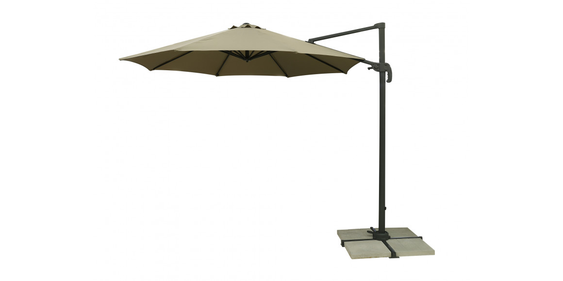 Garden accessories KOOPMAN UMBRELLA ROMA 300CM DARK GREY (FD4300930)