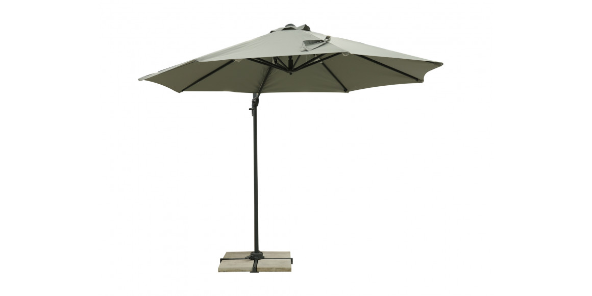 Garden accessories KOOPMAN UMBRELLA ROMA 300CM TAUPE (4 STONE) (FD4300920)