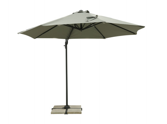 Garden accessories KOOPMAN UMBRELLA ROMA 300CM TAUPE (4 STONE) (FD4300920)