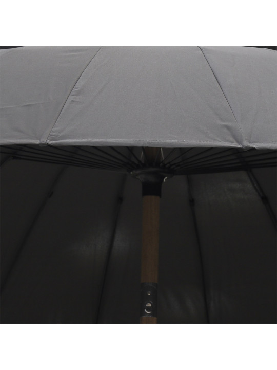 Garden accessories KOOPMAN UMBRELLA SHANGHAI DARK GREY (X80000590/HS1100940)