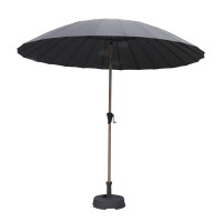 Garden accessories KOOPMAN UMBRELLA SHANGHAI DARK GREY (X80000590/HS1100940)