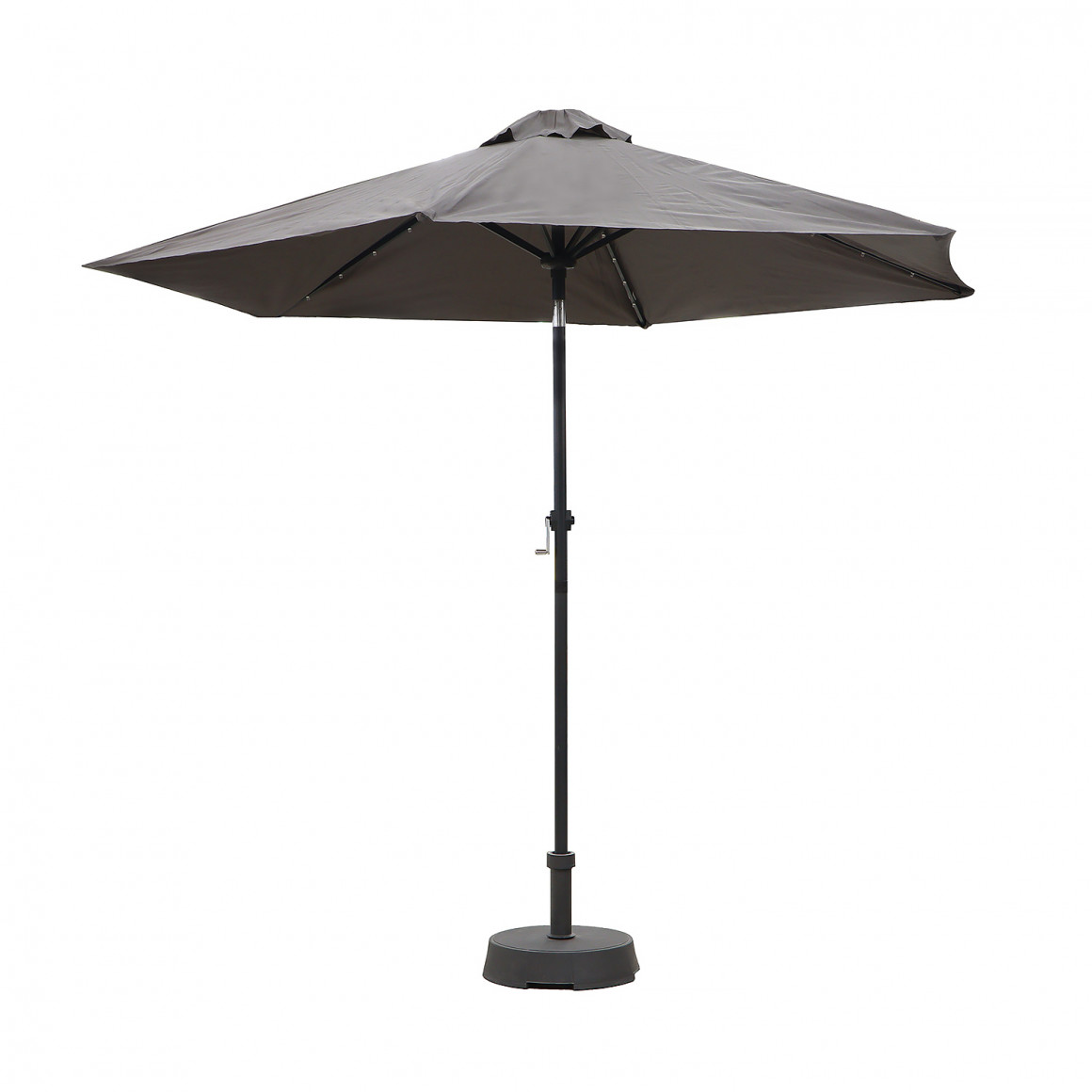 Garden accessories KOOPMAN UMBRELLA SOLAR ANTHRACITE (FD1000310/HS1100940)