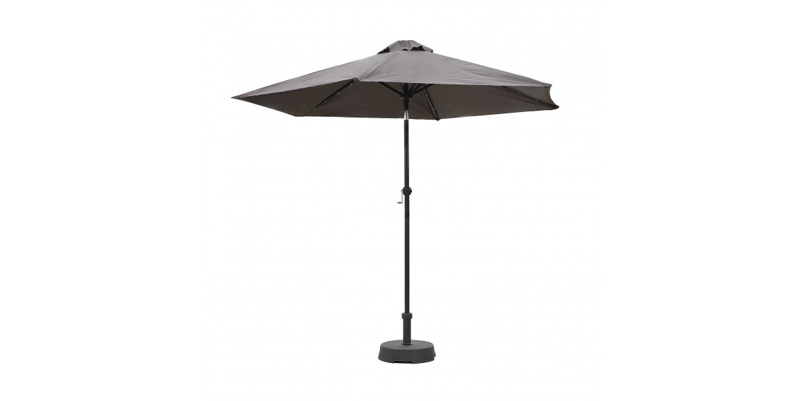 Садовые аксессуары KOOPMAN UMBRELLA SOLAR ANTHRACITE (FD1000310/HS1100940)