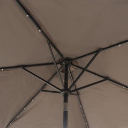 Garden accessories KOOPMAN UMBRELLA SOLAR ANTHRACITE (FD1000310/HS1100940)