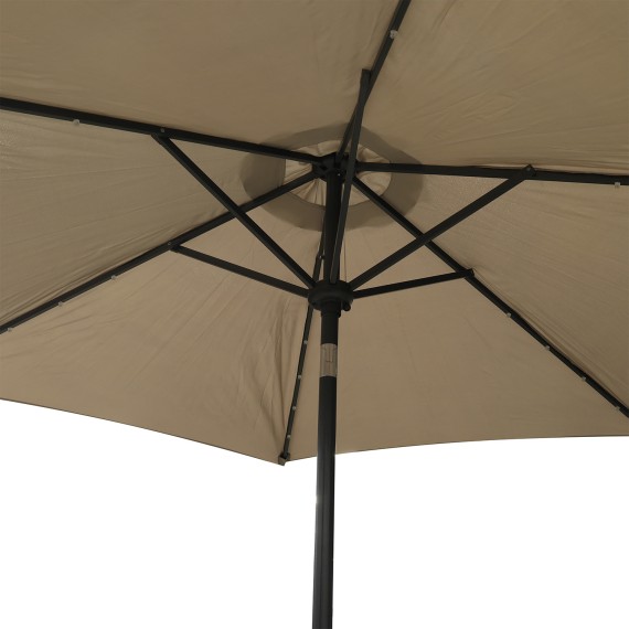 Այգու պարագաներ KOOPMAN UMBRELLA SOLAR TAUPE DIA 270CM (FD1000320/HS1100940)