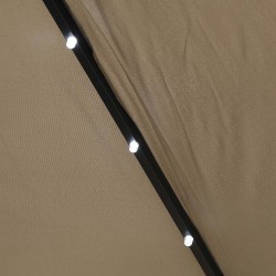 Garden accessories KOOPMAN UMBRELLA SOLAR TAUPE DIA 270CM (FD1000320/HS1100940)